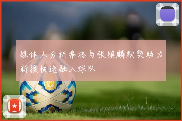 媒体人分析弗格与张镇麟默契助力新援快速融入球队